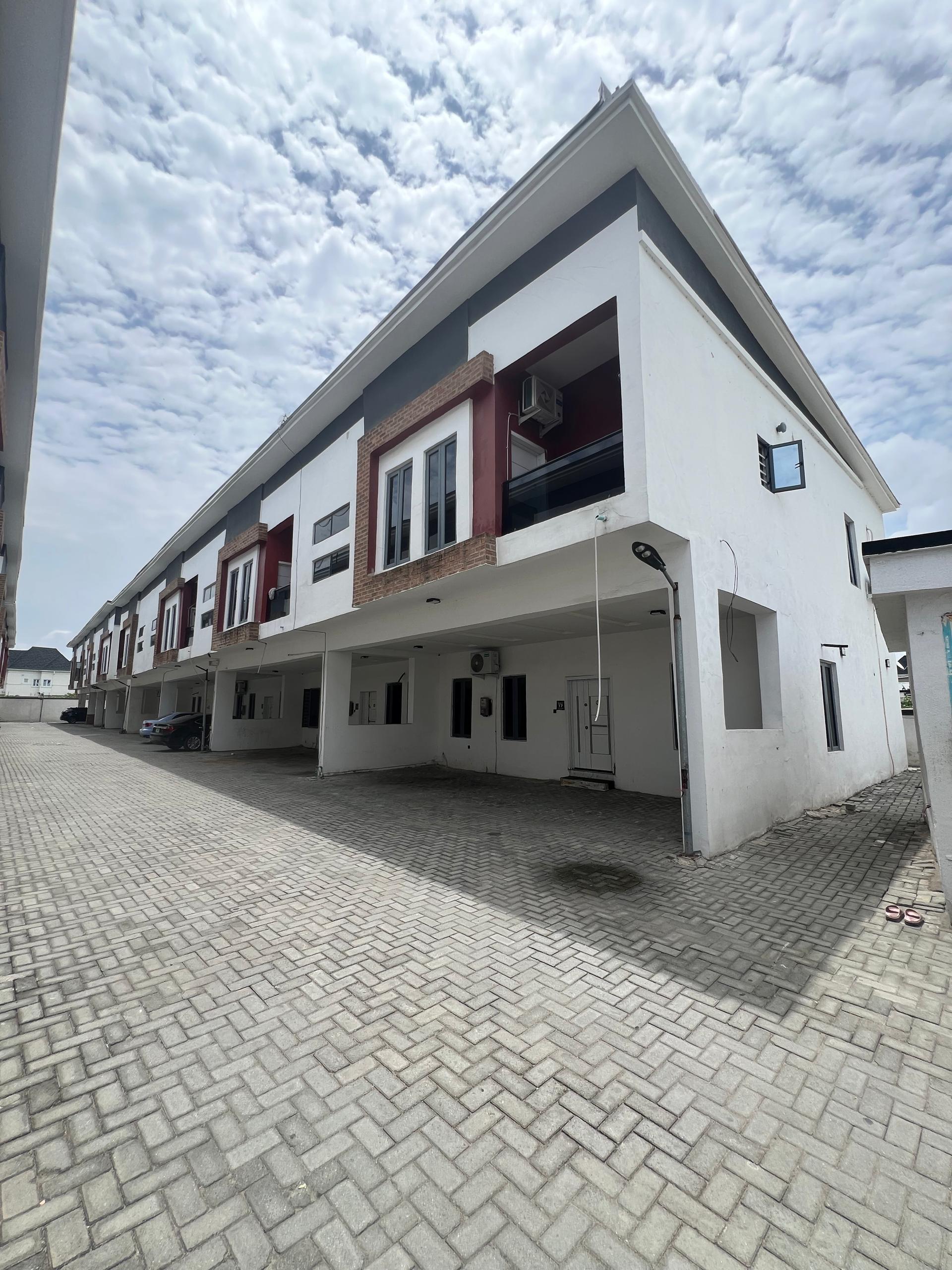 Neatly Renovated 4 bedroom Spacious Terrace duplex with pool, gym and children’s playground